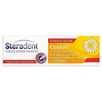 STERADENT Crema fissativa Comfort alla Camomilla Tubo da 40 g