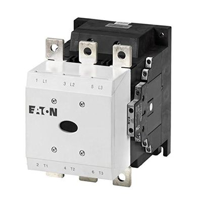 Eaton 208209 Power Contactor 3-Pole with 2 NO + 2 N/C 200 kW/400 V/AC3