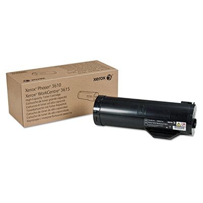 Xerox Originales Phaser 3610 / Workcentre 3615 Noir Haute Capacité Cartouche de Toner (14,100 Pages) - 106R02722