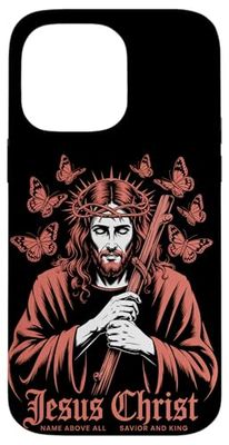 Jesus Christ Name Above All Christian Streetwear Case for iPhone 14 Pro Max