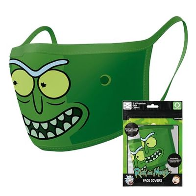 Pyramid Generic Masque Rick&Morty réutilisable, Coton