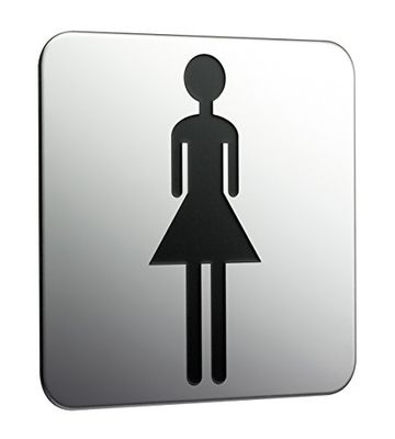 Emco 357600002 tuerschild System 2 pour Femme à Coller chromé