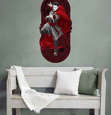 Pegatina de pared de Komar de Marvel – Dr.Strange 2 – Tamaño 100 x 70 cm – Adhesivo decorativo para la pared de la habitación de los niños