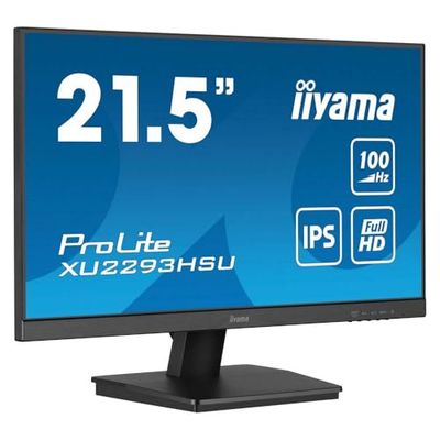 iiyama Monitor XU2293HSU-B7-21.5", IPS, 1920x1080/100Hz, 1H1DP