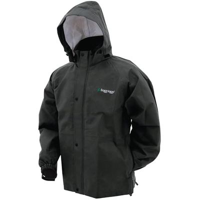 FROGG TOGGS Bull Frogg Veste de pluie imperméable, noir, taille L