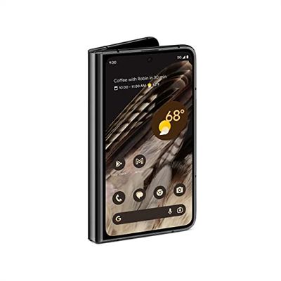 Google Pixel Fold 5G (Obsidian) 512GB + 12GB RAM Factory Unlocked - Dual SIM (Nano-SIM + eSIM) - Faltbares Display Android Smartphone