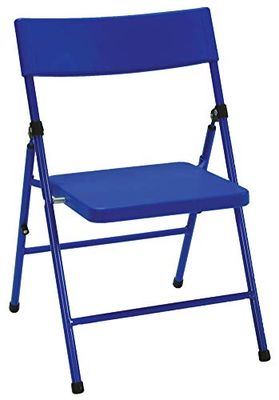 Cosco Krzesło składane dla dzieci, bez szczypania, niebieskie - 4 szt