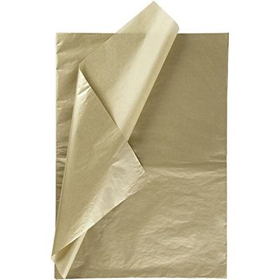 Découpage papier de soie 28 feuilles format 50x70cm Or