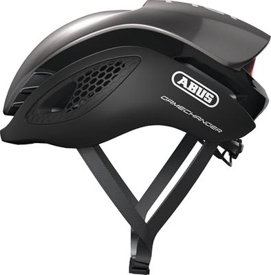ABUS Gamechanger, Casco da Bicicletta. Unisex-Adulto, Grigio (Dark Grey), S