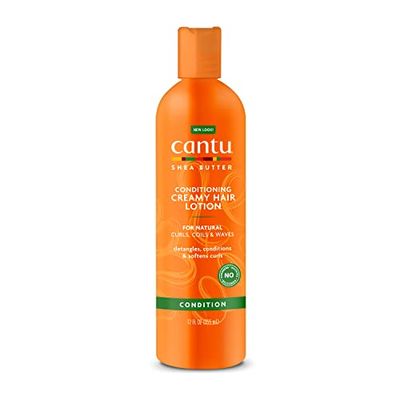 CANTU Natural Conditioning Creamy Hair Lotion, Shea Butter, 355 ml (packaging may vary)