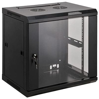 Intellinet 711906 étagère 12U Rack monté sur Le Mur Noir