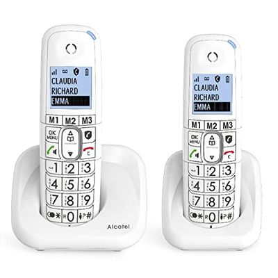 TELEFONO INALAMBRICO DECT VERSATIS XL 785 Duo Te. Gran ALCATEL