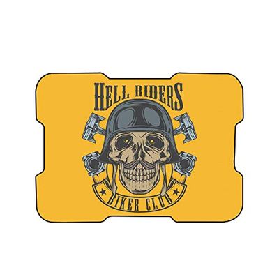 Bonamaison, Digital Printed Mouse Pad, Non-Slip Base, for Office and Home, Size: 22 x 18 cm