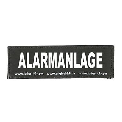 Julius K9 8151501 2 klittenbandsticker L. alarmsysteem