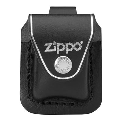 Zippo Loop tändarpåse | Passar alla vindtäta tändare | lättare bärpåse | bältesändare påse | tändare tillbehör, svart