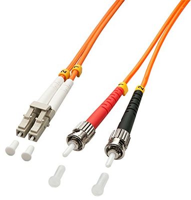 LINDY 46493 - LWL-duplexkabel LC-/ST OM2 5 m