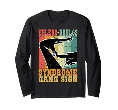Segno di sensibilizzazione sulla sindrome di Ehlers Danlos Maglia a Manica