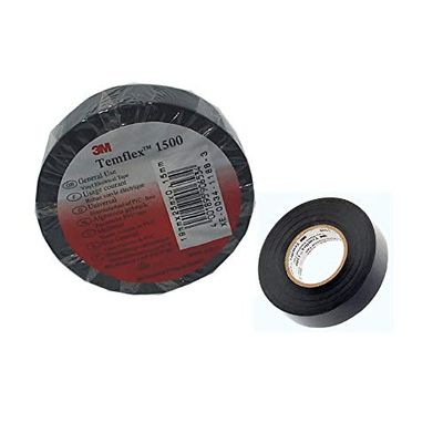Nastro isolante Temflex 3M nero 19 mm x 25 m 78565