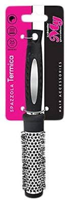 La Briantina Thermal brush for long hair and volume effect, retains heat and reduces drying times, diameter 25 mm