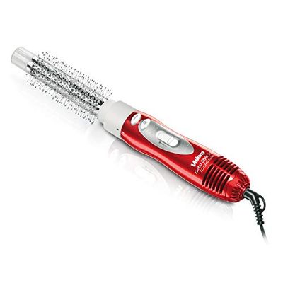 Valera Styler à air chaud Turbo Style 1000 Tourmaline 603.01B, avec deux brosses et une buse pour sèche-cheveux, 1000 watts, couleur rouge