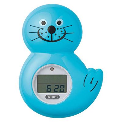 ABUS Junior Care Robbi digital badtermometer med timer och klocka