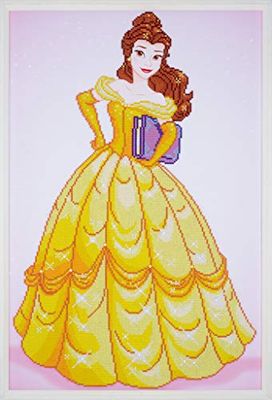 'Vervaco Kit da ricamo, Bianco, CA. 47 X 72 Cm/18,8 x 28,8 "