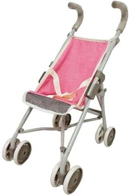 DON DINO Wrist Chair Swivel Wheels Brown/Pink