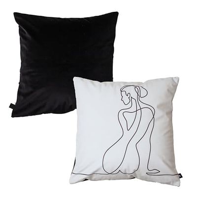 Chic Home Funda de Terciopelo Sensual Chic 45 x 45 cm