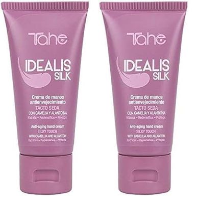 Tahe Crema de Manos Idealis Silk 75 ml (Paquete de 2)