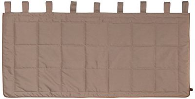 Linder – 0509/28/807/160 – Monaco polyester/bomull sänggavel med vadderade fyrkanter – 85 x 160 cm