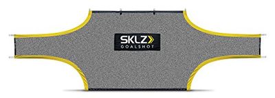 SKLZ Soccer Goal Shot Youth, Copertura per Rete da Calcio Unisex Adulto, Nero, 21 x 7ft