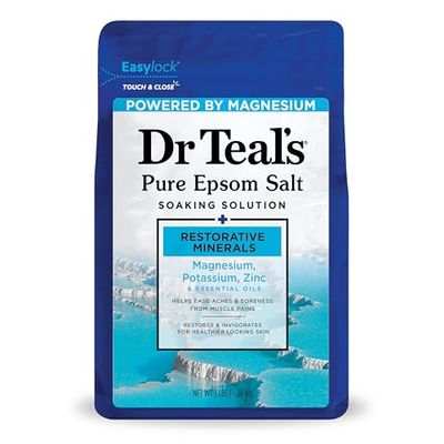 Dr Teals Restorative Minerals Epsom Salts 3lb 1.36kg