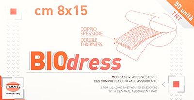 GIMA 34862 stickers, steriele Tnt, 8 x 15 cm, 50 stuks