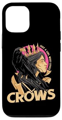 Raven Just a girl who loves crows Case for iPhone 12/12 Pro