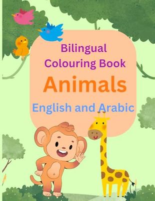 A Bilingual Colouring Book: Colour and learn vegetables in English and Arabic for children and early learners