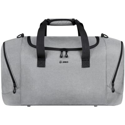 Jako Challenge 1921-520 Sac de Sport Gris Clair chiné, Gris Clair chiné, L, Challenge Sac de Sport