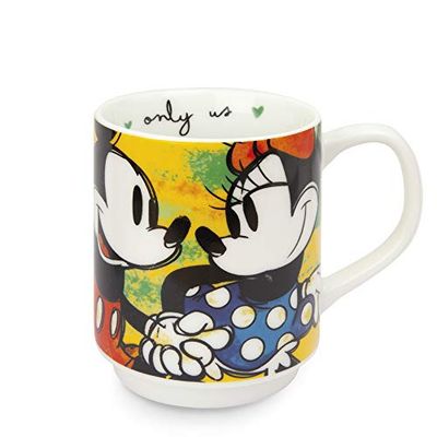Egan PWM21I/V Mug, Modello Sweet Love, Porcellana, Verde, 1 unità (Confezione da 1)
