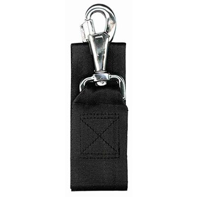 Trixie Universal short leash, 27 cm/45 mm, black
