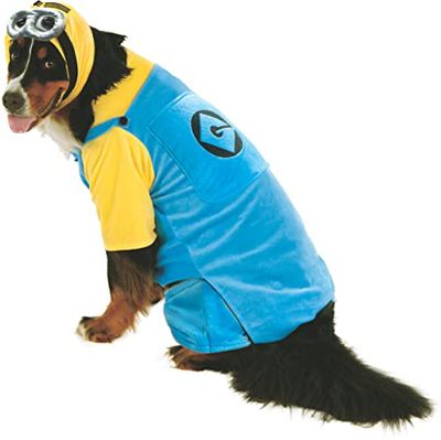 Rubie's Officiell Miniondräkt för stora hundar, storlek XXXL