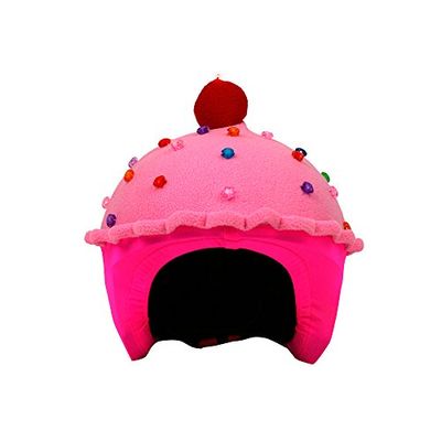 COOLCASC LED AARDBEI CUP CAKE Multisport Helm Cover