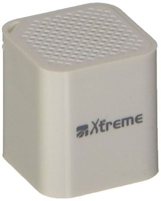 Xtreme 33141W Mini Altoparlante Bluetooth, Dotato di Risponditore Automatico e Porta Micro USB, Batteria Interna Ricaricabile