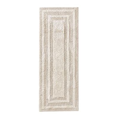 Eddie Bauer | Tapis de Bain 100, Ultra Doux, Tissu tufté pour Une durabilité et Un Entretien Facile, Coton, Gris Clair, 60 x 22 cm