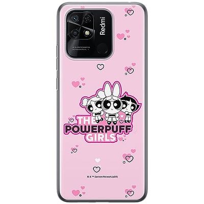 ERT GROUP etui na telefon Xiaomi REDMI 10C, case oryginalny i oficjalnie licencjonowany przez The Powerpuff Girls, wzór The Powerpuff Girls 023, optymalnie dopasowane, plecki z TPU