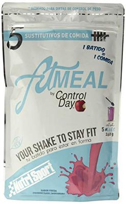 Nutrisport Controlday Fitmeal Fresa Bolsa 260Gr. 260 ml