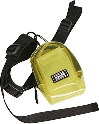 Urban Classics Unisex Utility Belt Bag Transparent, Yellow, S/M, Bag
