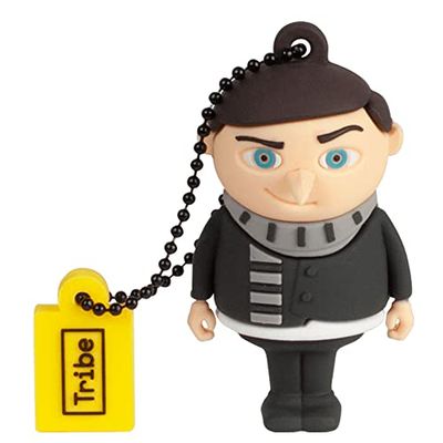 Tribe - USB stick 16 GB groen - Flash Memory 2.0, originele figuren Minions, compatibel met Windows, Linux en Mac USB-stick