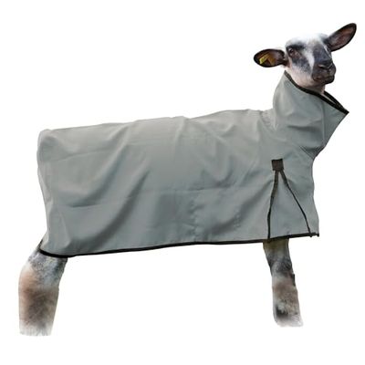 Weaver Leather Couverture Mouton Unisexe avec Fesses Solides - Taille L - Gris