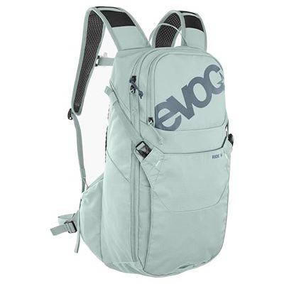 EVOC RIDE 16 Sac à dos cycliste, Backpack (sac à dos de trekking avec gestion intelligente des poches, rembourrage dorsal, sac d'hydratation avec compartiment pour poche à eau), Mint