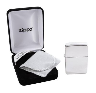 Zippo Feuerzeug 60001171 Stlg Silber réplica 1941 briquet, prata esterlina (Not Hallmarked), normal