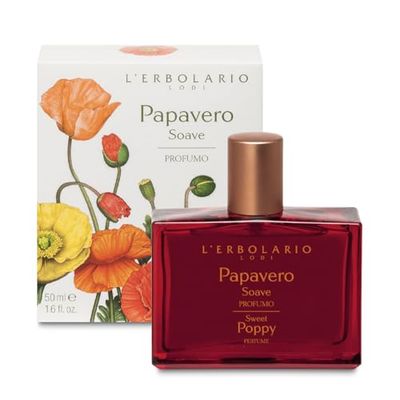The Poppy Erbolario Soave Sweet Poppy, Perfume Woman, 50ml
